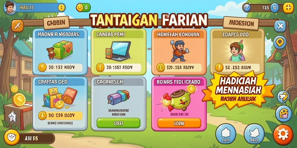 Sistem peningkatan yang mudah dipahami dan diakses.
